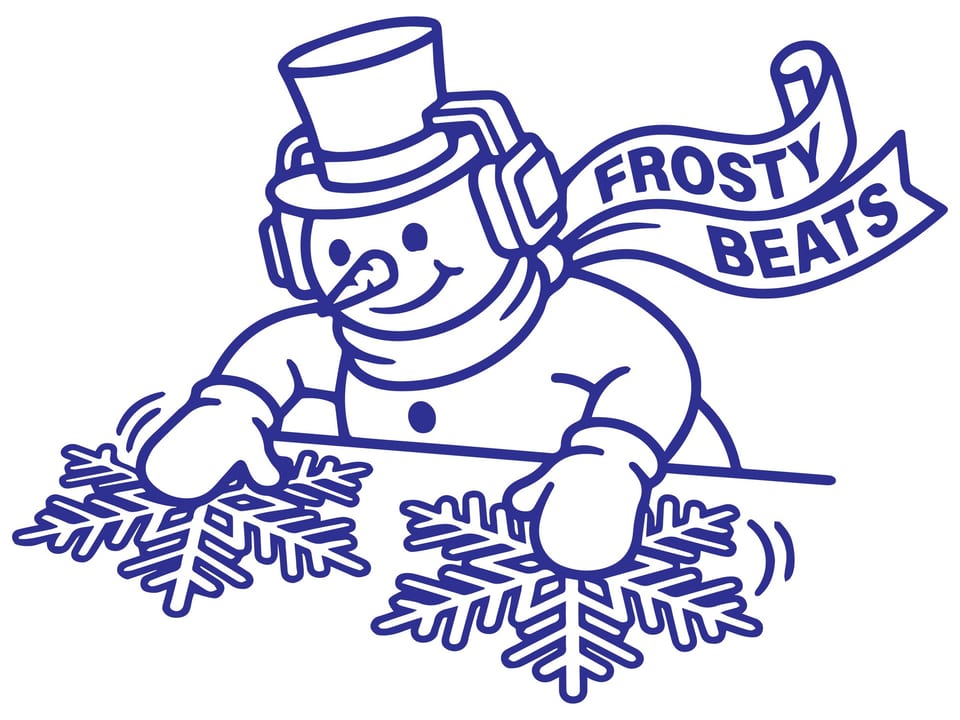 Frosty Beats — original cut file design by Lauren Farrow