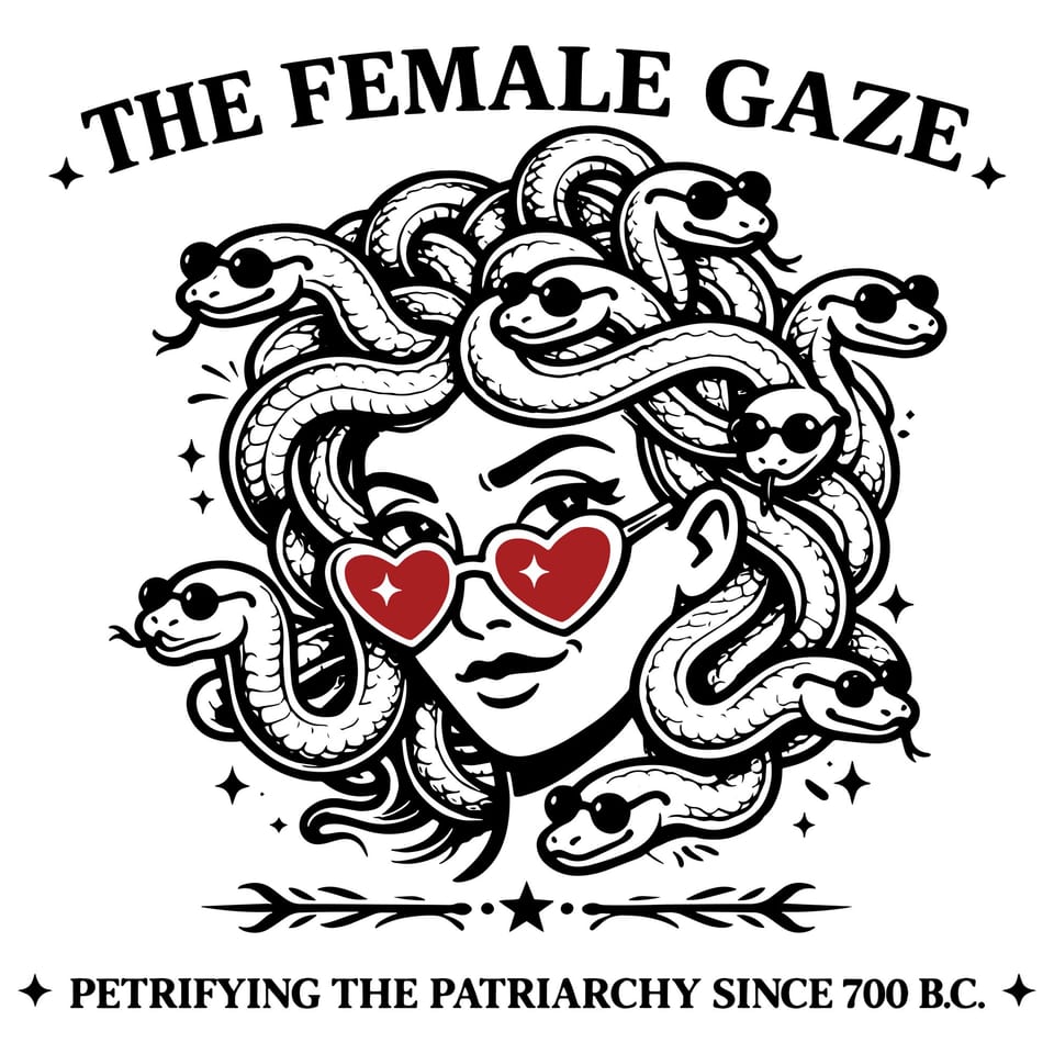 The Female Gaze — original cut file design by Lauren Farrow